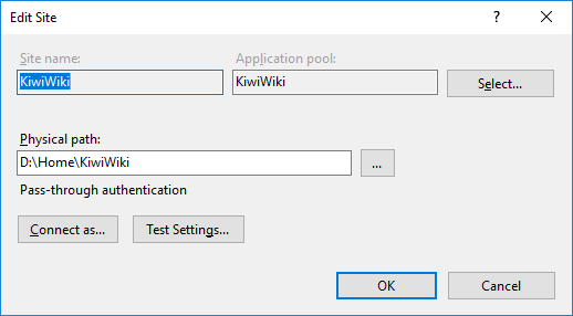 Site basic settings